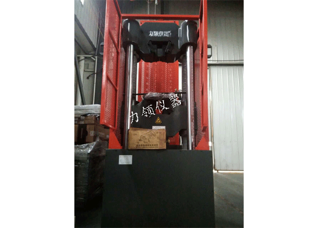 Máquina de prueba de tracción de nodo de estructura de acero