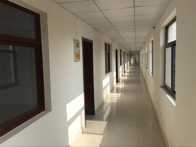 Jinan lidera la nueva fábrica de la compañía de máquinas de prueba, el nuevo edificio de oficinas en uso