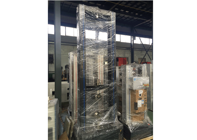 Máquina de prueba universal enviada a granel para apoyar la construcción en el oeste