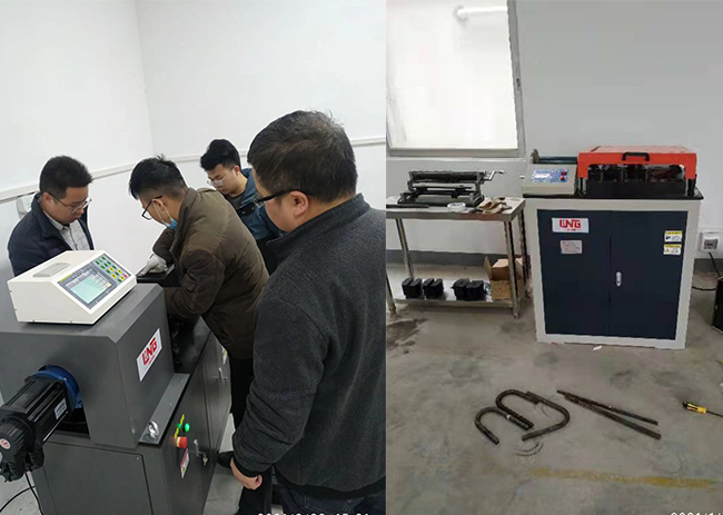 El conjunto completo de equipos mecánicos de la máquina de prueba Liling ayuda al desarrollo profesional de la empresa de pruebas.