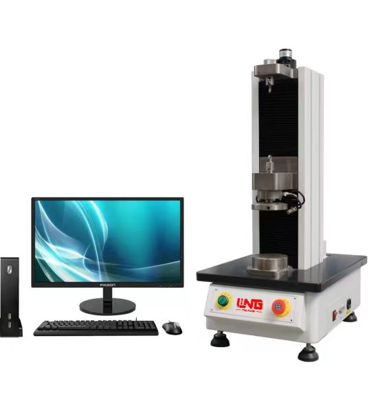 Máquina de prueba de tracción y presión de resorte controlada por computadora sobre la Mesa