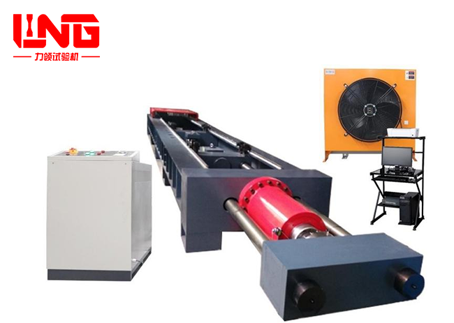 Máquina de prueba de tracción horizontal servo electrohidráulica 6000KN controlada por microordenador