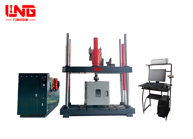 PWS-50 Máquina de prueba de fatiga de alta y baja temperatura servohidráulicas de 50 kN