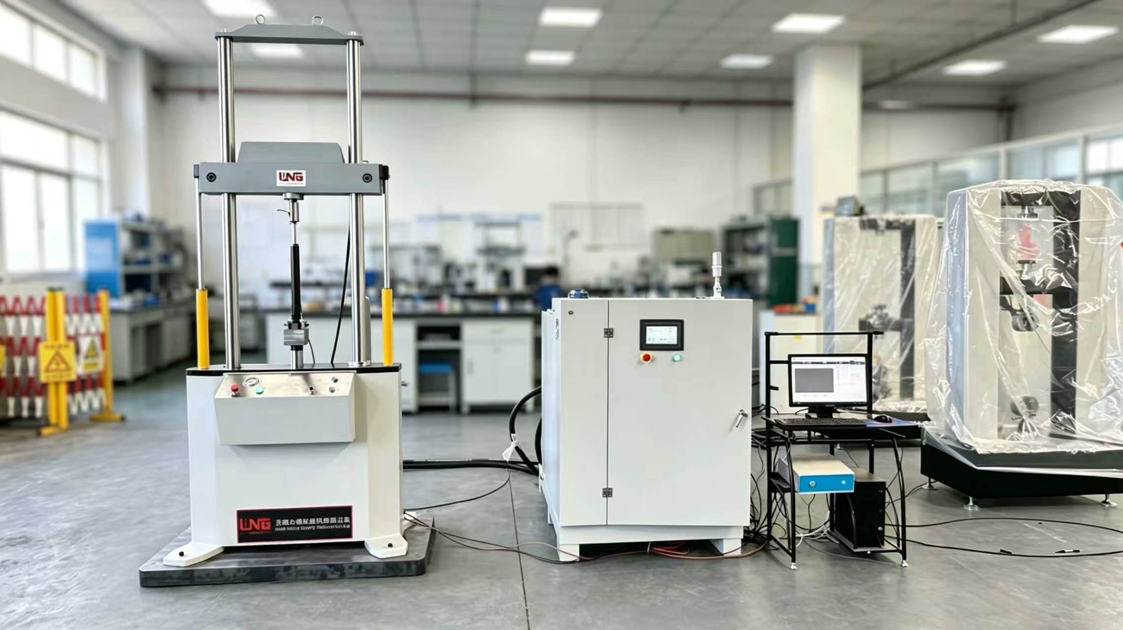 Seiko Intelligent Manufacturing | LWS - 100a servoaccionador electrohidráulico máquina de prueba de fatiga de trabajo indicador habilita la detección de calidad del dispositivo de amortiguación