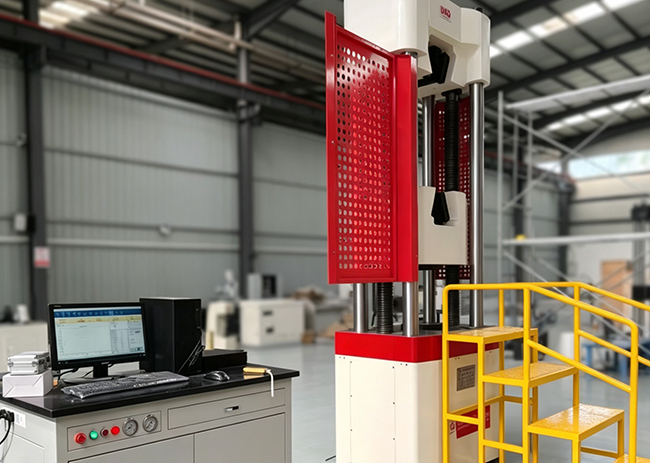 Equipo de detección nuclear duro! Jinan Lili líling HAW-2000HD máquina de prueba servo universal electro-hidráulica para ayudar a probar el rendimiento del material