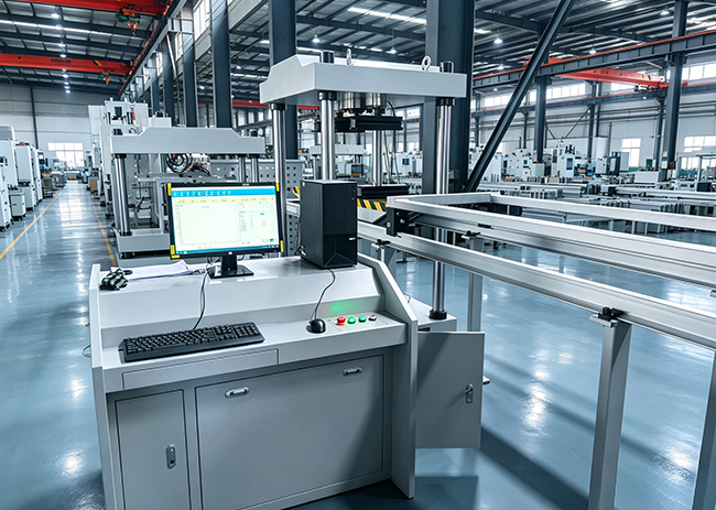 La Franja y la Ruta son frutos | Jinan Lili Testing Machine Co., Ltd. YGW-500 máquina de prueba de carga estática de pista de control de microcomputador exporta a Serbia, clientes extranjeros altamente reconocidos