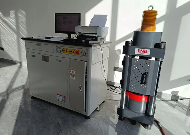 Instrucciones de funcionamiento automáticas de la máquina de prueba de presión de 200 toneladas